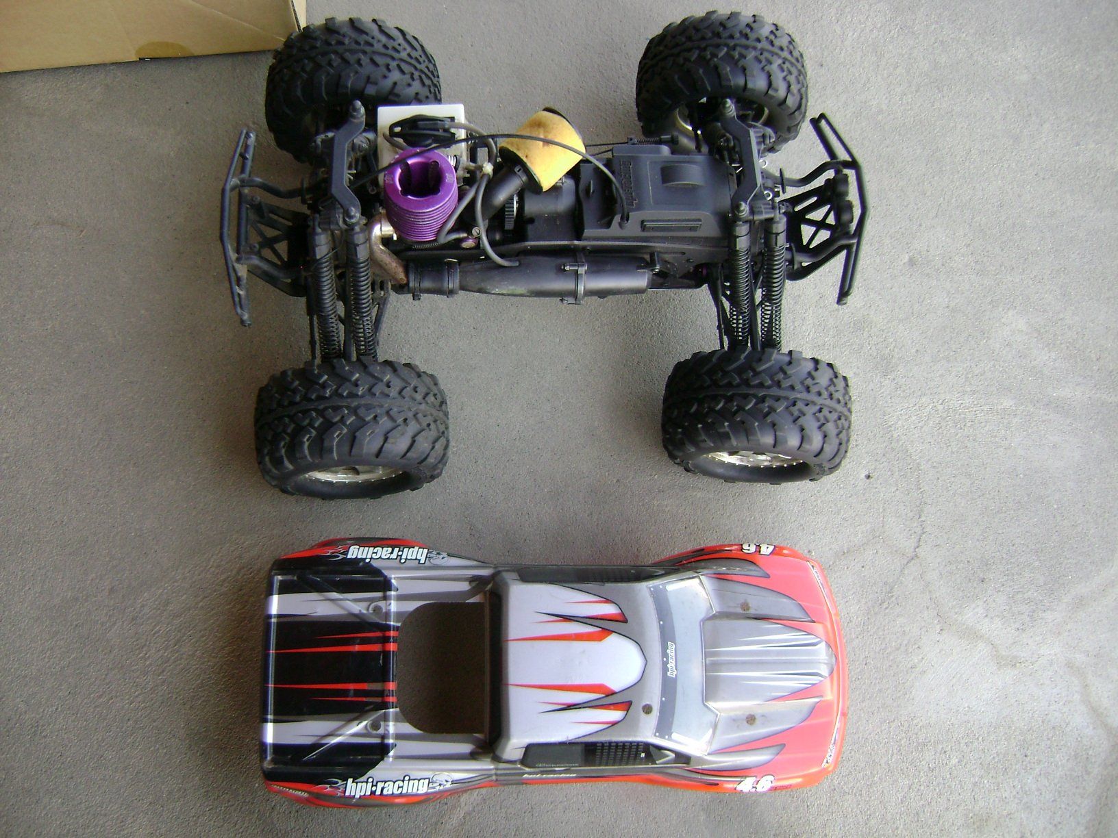 Modellismo RC: RC Benziner läuft sauber, gebraucht. – Usato da Rotkreuz venduto da nic_6hkb