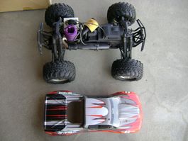 RC Benziner läuft sauber, gebraucht.