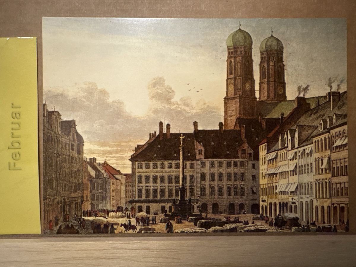 Cartoline postali: AK mit Kunst von München / J. Hoffmeister – Usato da Rümlang venduto da Kartenpost1