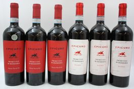6x Epicuro Primitivo di Manduria/ NP ca. 90 CHF (26062565Z)