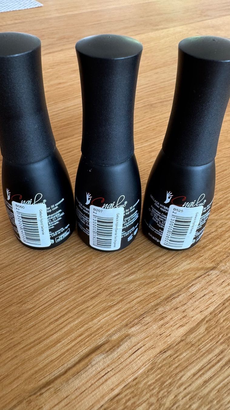 Smalto per unghie: 3x Gellack von Cnail pro – Nuovo (secondo la descrizione) da Thalwil venduto da 775vow 1