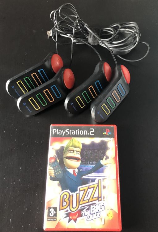 Buzz The Big Quiz inkl. Kontroller PS2 (Gebraucht) in Basel für CHF 20 ...