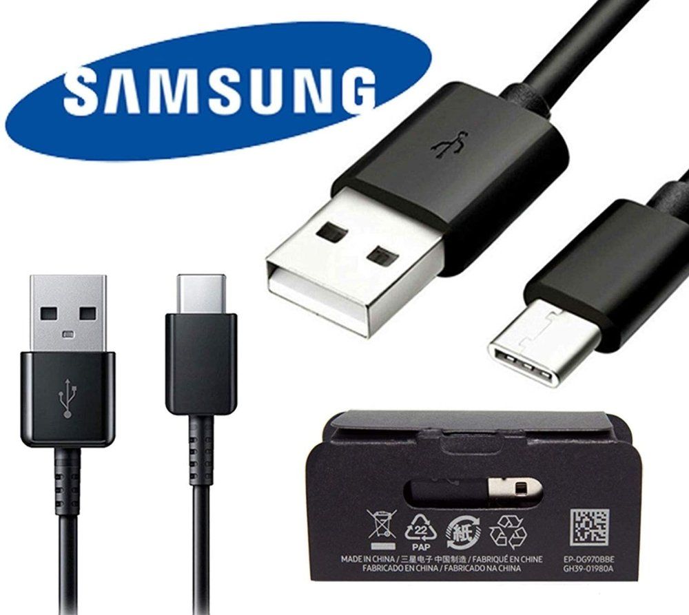 Samsung Cavi: Samsung Original USB-A auf USB-C Kabel, 1M, Schwarz (NEU) – Nuovo e nell'imballaggio originale da Höri venduto da Nastaq 1