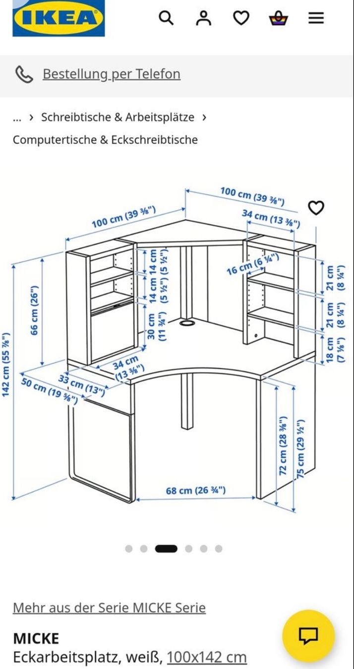 Ikea Scrivanie: Schreibtisch – Usato da Rothrist venduto da meh_p6y8 3