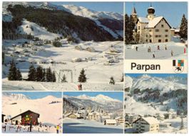 Parpan - 5 Bild AK