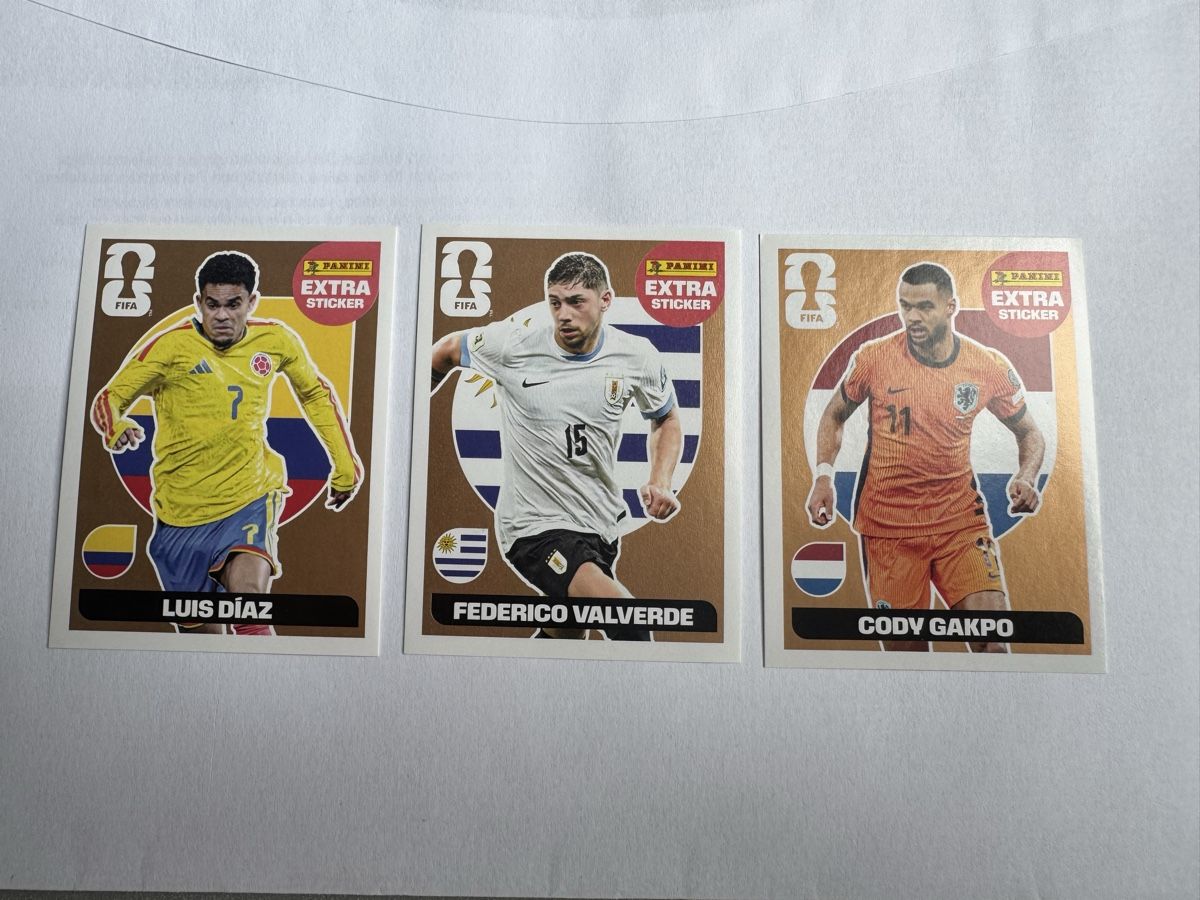 Panini Sammelbilder & Trading cards: Lot 3  Extra Sticker Bronze – Neu (gemäss Beschreibung) aus Ittigen von Spirax00