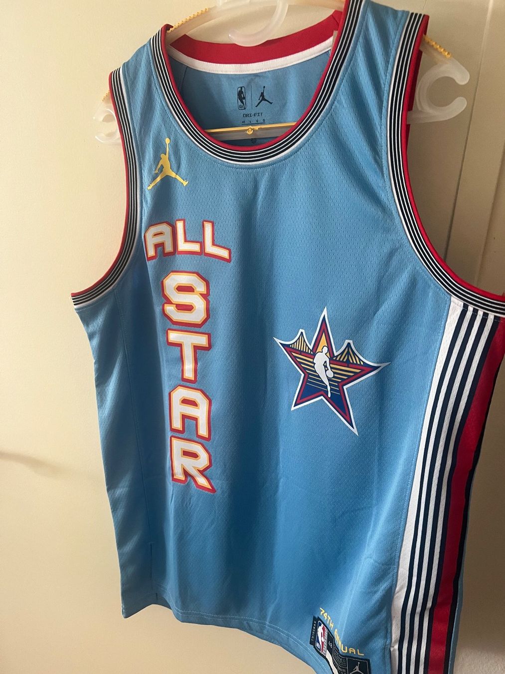 Nike Canottiere & Pantaloni: NBA All Star / 35 DURANT / 2025 / hellblau / Heißprägung – Nuovo e nell'imballaggio originale da Bern venduto da No1e 8