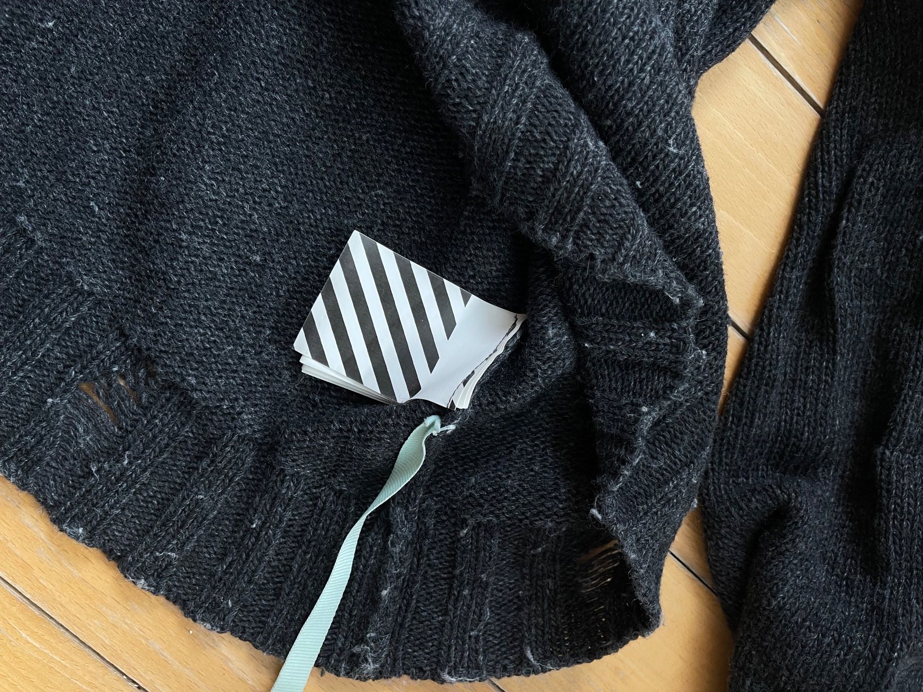 Off-White Maglioni & Felpe: Off-White Wollpullover Grösse XL, Top Zustand! – Usato da Gockhausen venduto da max_t9mh 4