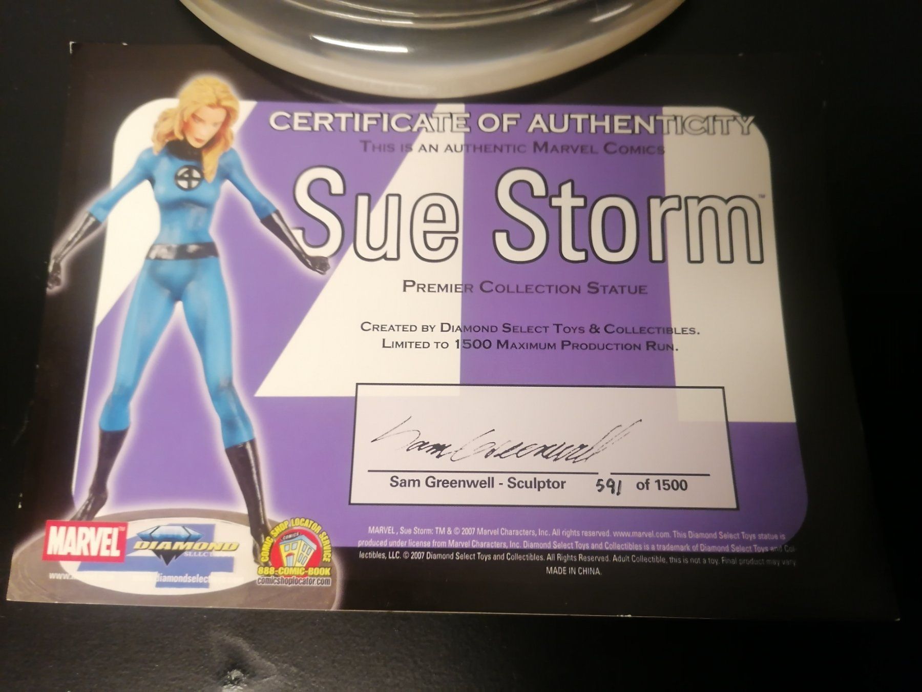 Marvel Statuette: Marvel Fantastic 4 Sue Storm Statue – Usato da Buchs SG venduto da OuterRim86 2