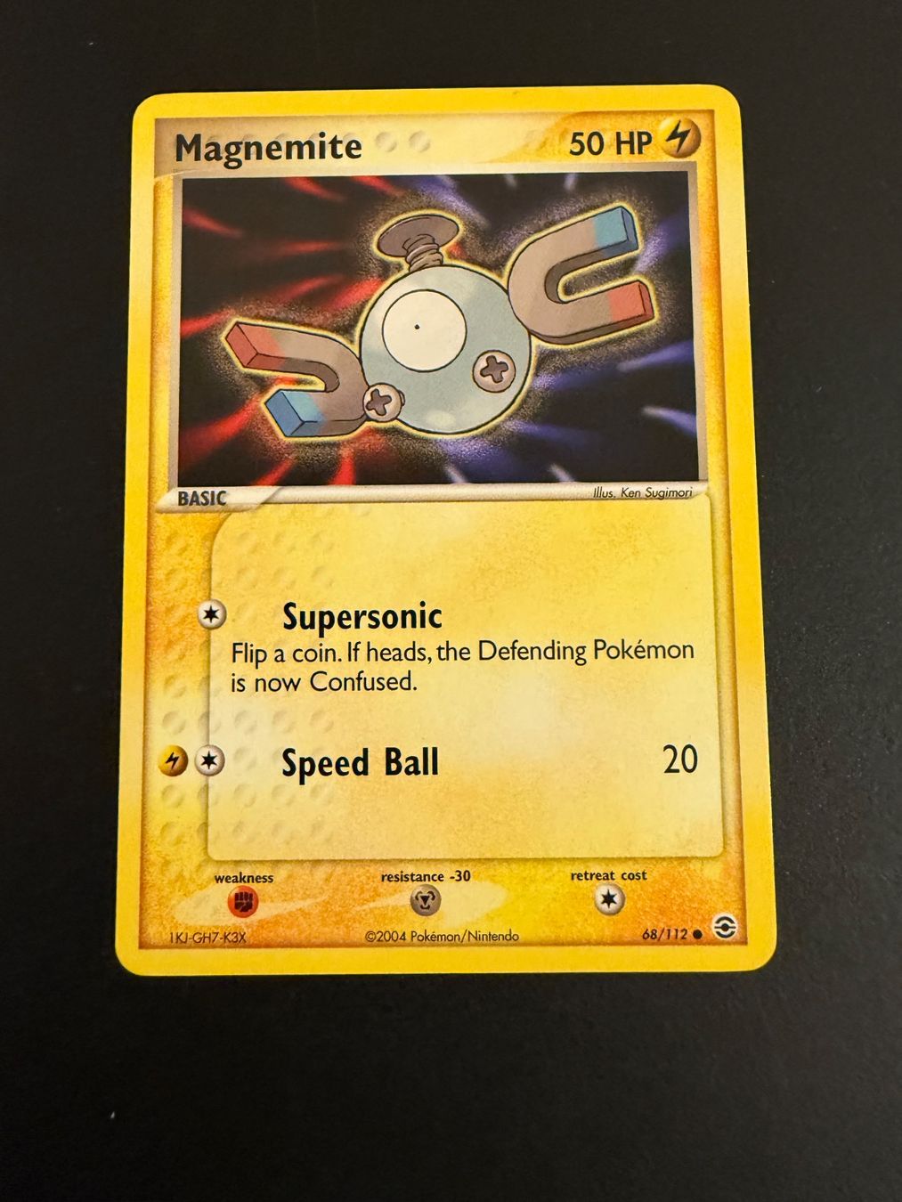 Pokémon Carte collezionabili: Magnemite 68/112 Fire Red & Leaf Green – Usato da Zürich venduto da pokemon_cards