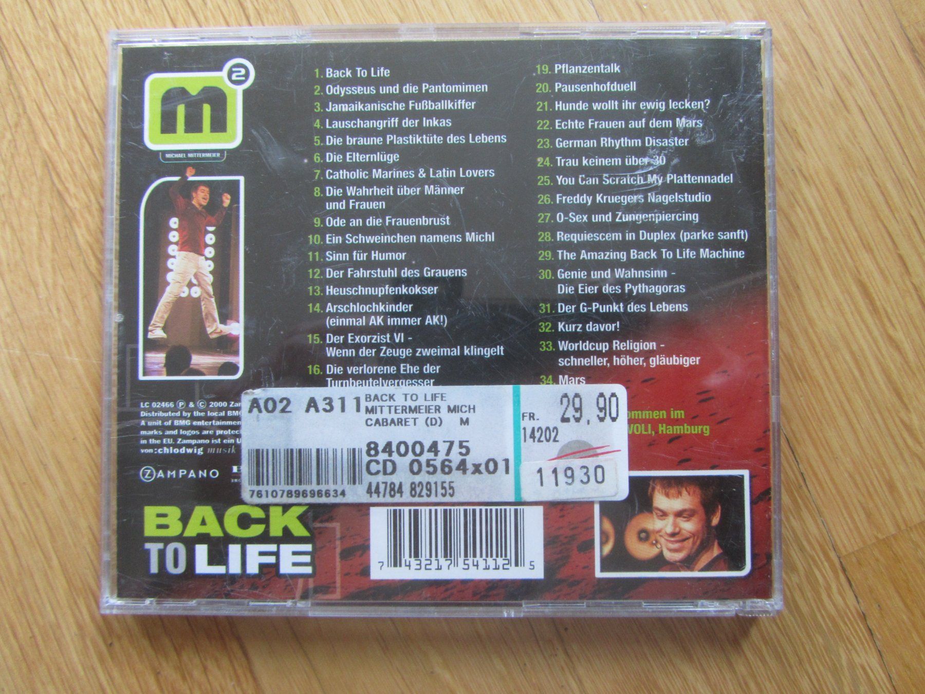 CD: CD Michael Mittermeier Back To Life – Usato da Seengen venduto da mikelele 1