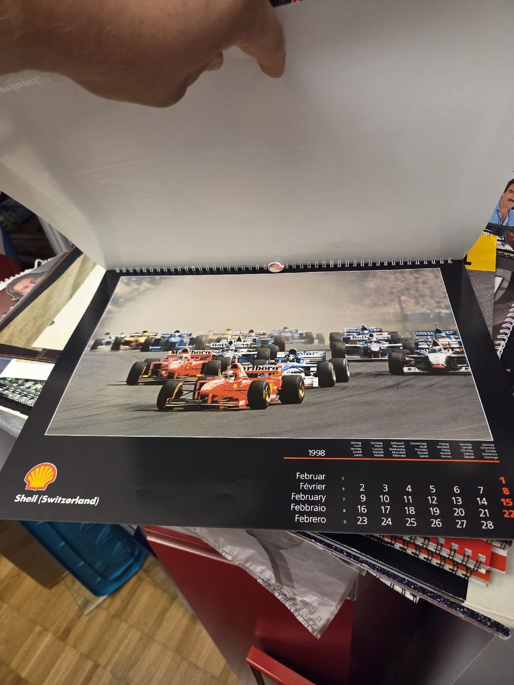 Ferrari Calendriers: Shell Ferrari Kalender 1998 – D'occasion à Wetzikon ZH par AmacherM 2