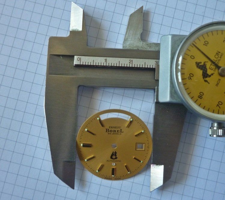 Orologi: Vintage ERNEST BOREL Automatic Zifferblatt – Usato da Adliswil venduto da di_hans 8