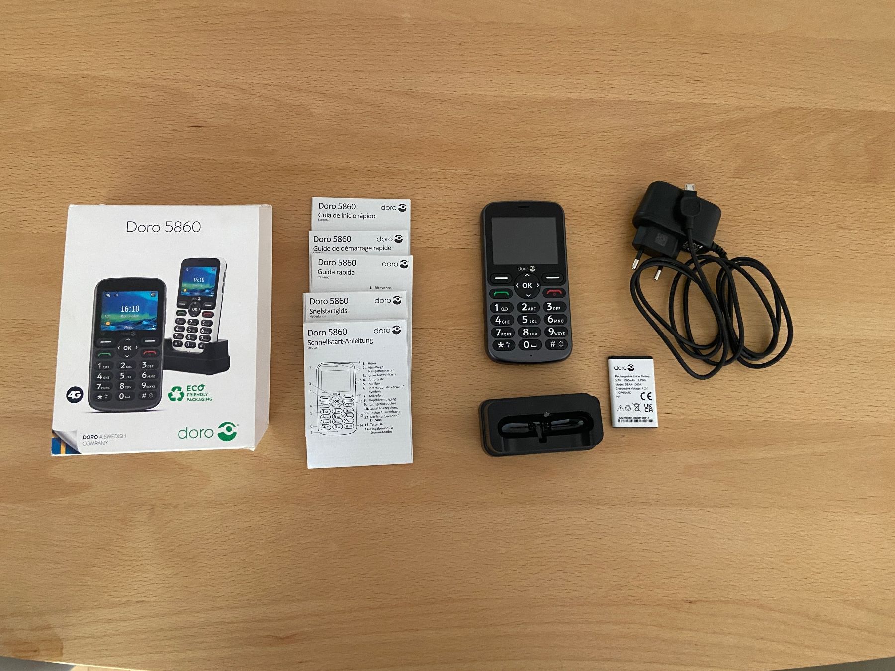 Doro Telefoni cellulari / Smartphones: Handy Doro 5860 einfach, grosse Zahlen – Difettoso da Maienfeld venduto da Tediv 2