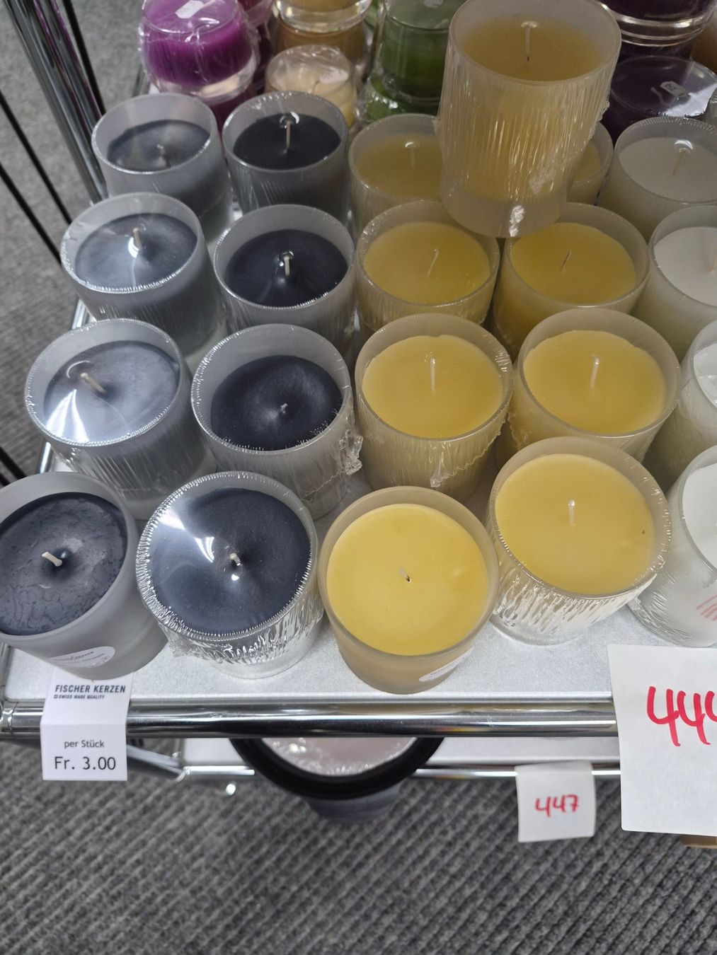 Kerzen: 444 Posten Kerzen aus Liquidation – Neu (gemäss Beschreibung) aus Derendingen von Meisterstuecke 1