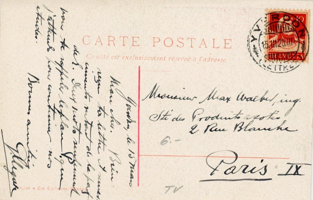 Cartoline postali: Molins   GR    -   Litho    -     um 1920 – Usato da Brig venduto da Valcards54 1