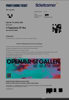 Openair St. Gallen 3-Tagespass