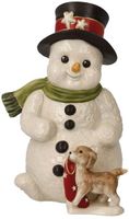 Goebel ** Schneemann mit Zylinder und Hund * NEU/OVP