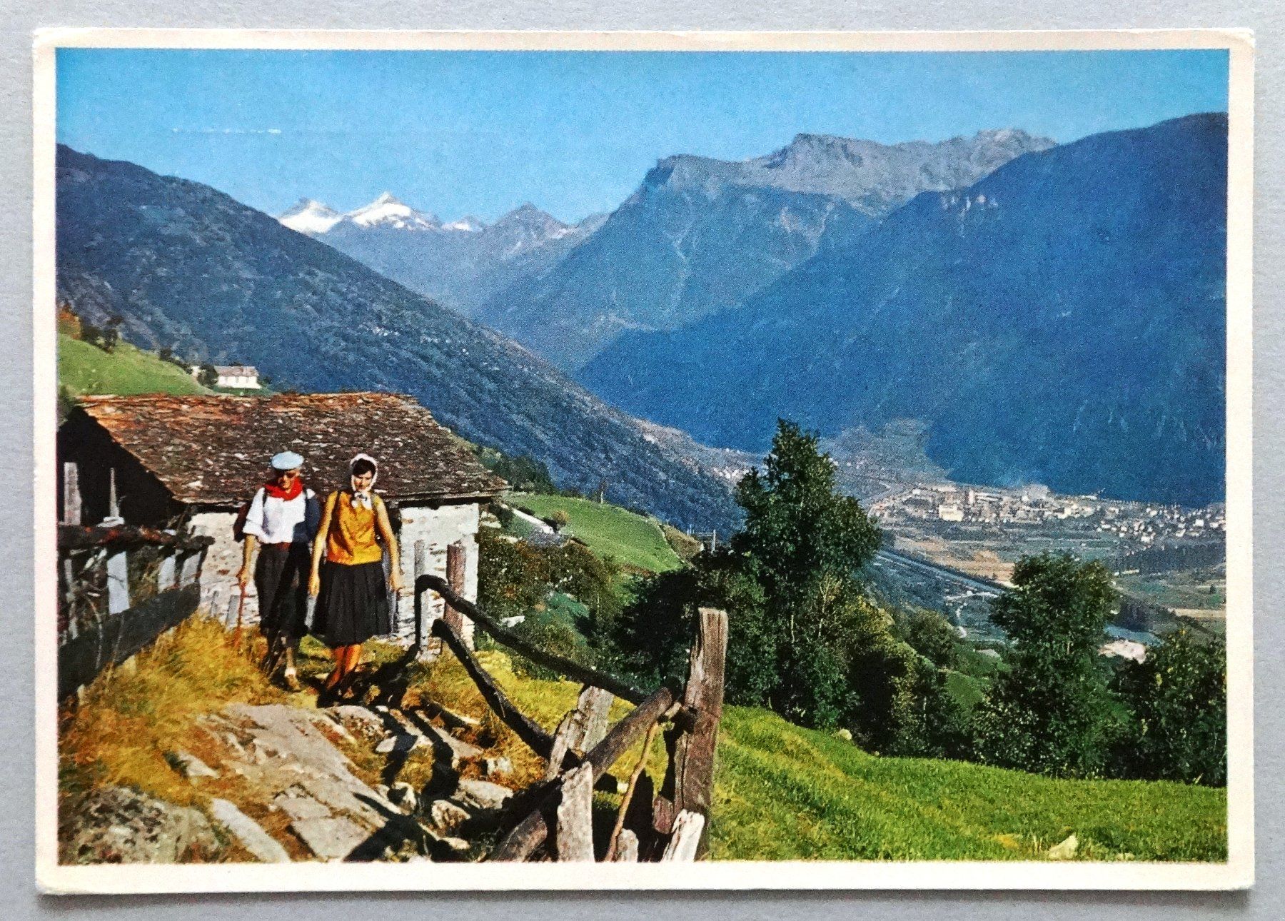 Cartes postales: Das Rhonetal mit Visp – D'occasion à Fétigny par Billy2miny