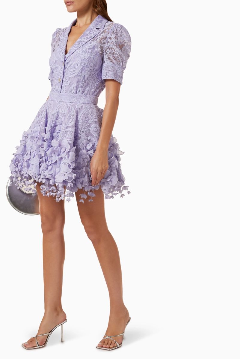 Zimmermann Camicette: Zimmermann Lilac Lace Blouse – Usato da St.Josefen venduto da lop_lh8d 2