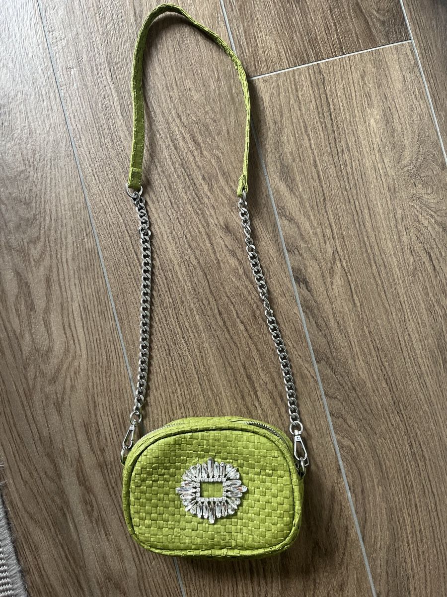 Zara Borse da donna: Sac Zara vert – Nuovo (secondo la descrizione) da Hauterive NE venduto da Lipal 1