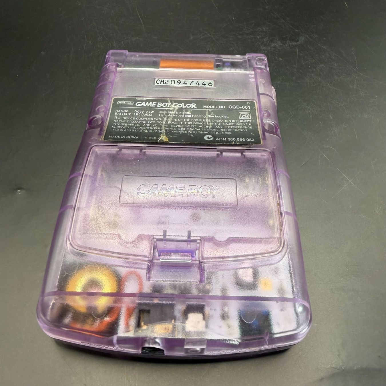 Nintendo Console: Nintendo Game Boy Color Lila Transparent – Usato da Düdingen venduto da Nerdworld 8