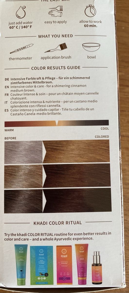 Färbemittel: Khadi Pflanzenfarbe – Neu und originalverpackt aus Zürich von Majleen 1