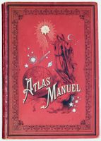 ATLAS MANUEL de - 1880 "Géographie Moderne"