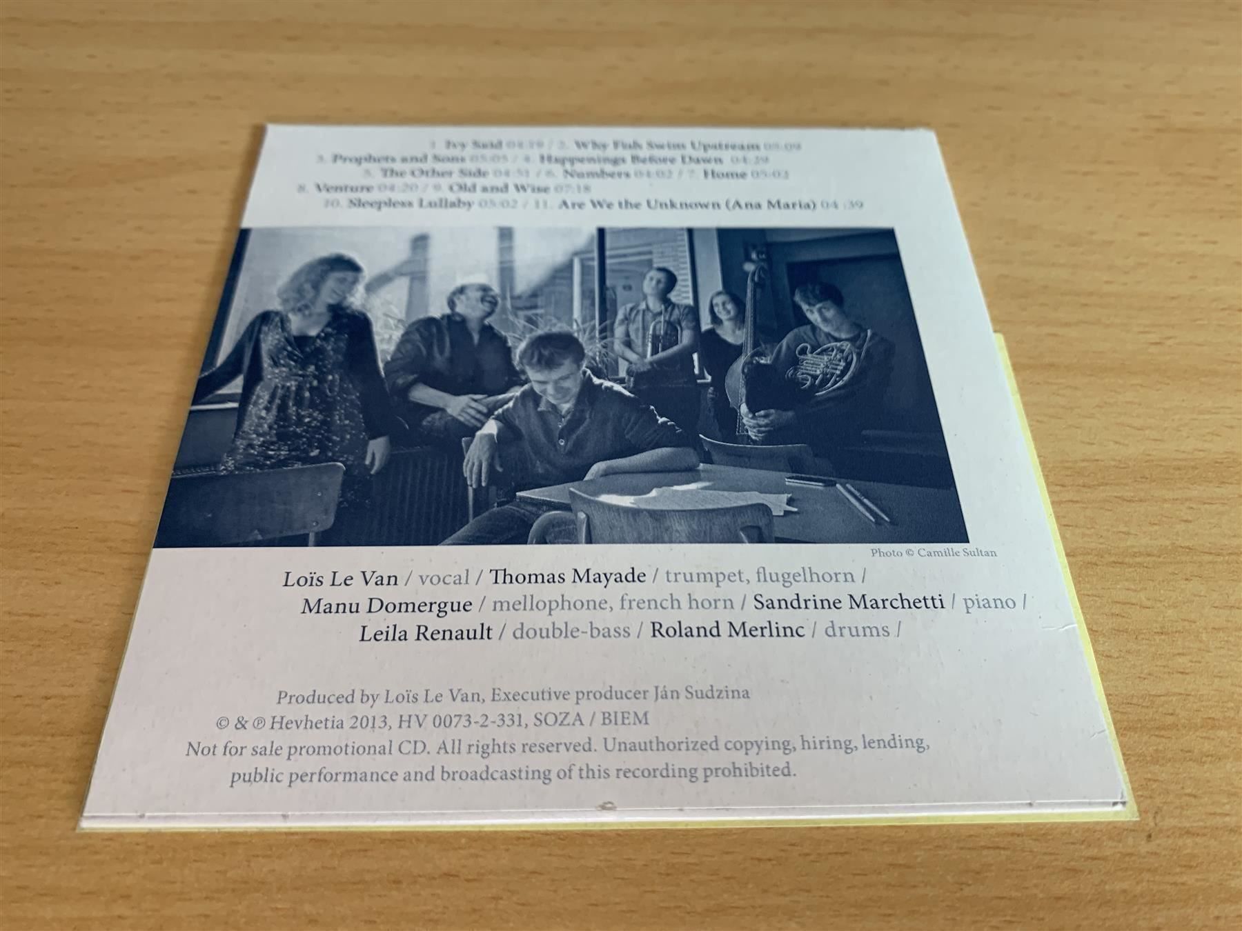 CD: Loïs Le Van Sextet – The Other Side – Usato da Rikon im Tösstal venduto da Alpenmutz 1