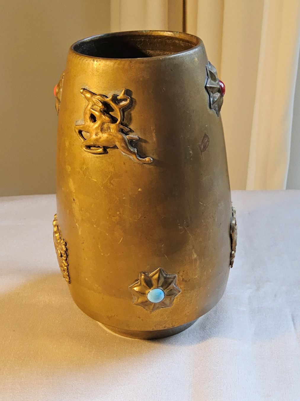Vasi & Recipienti: Alte Bronze/Messing Vase China/Tibet? – Usato da Zürich venduto da sanwit 6