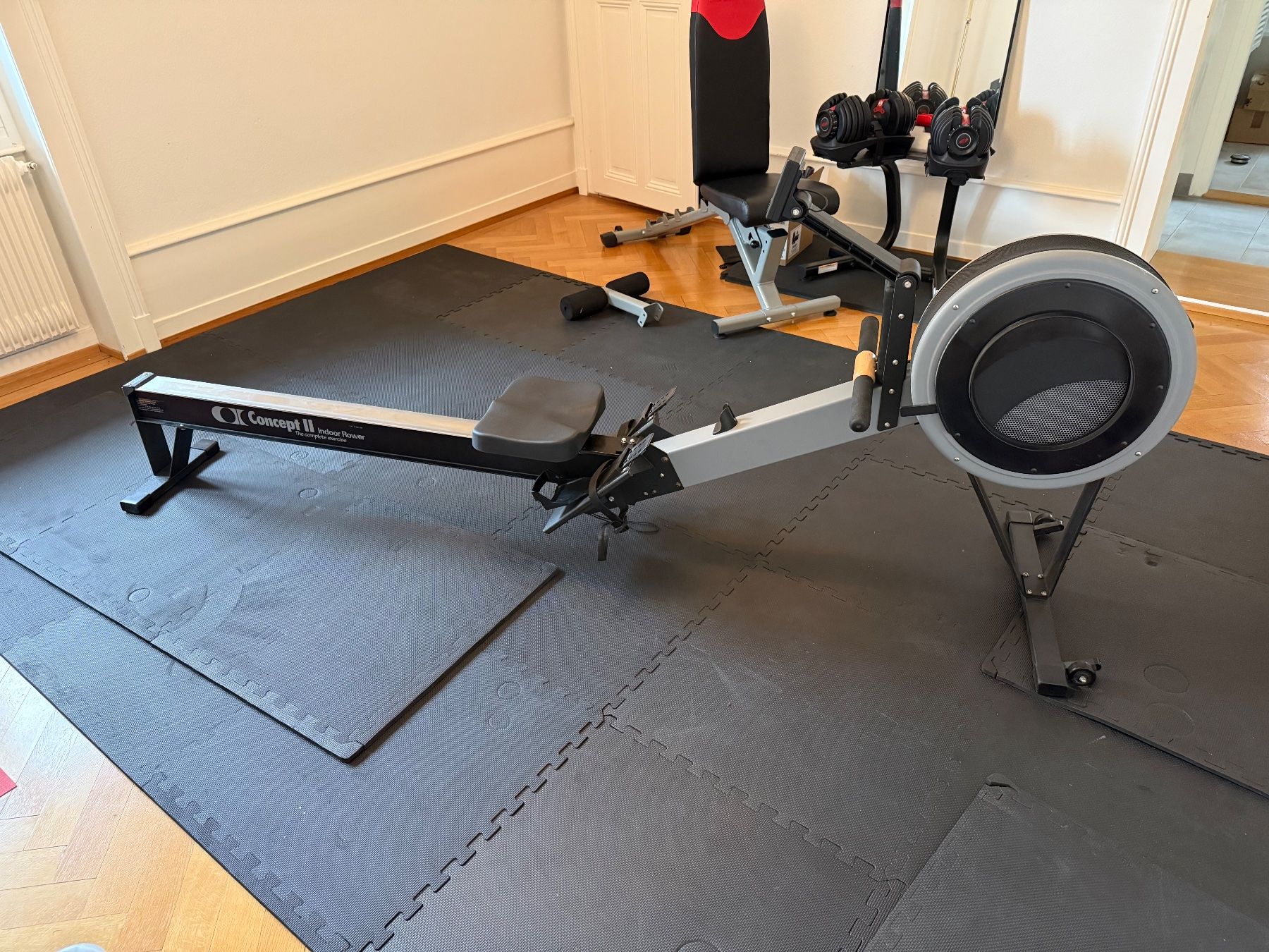 Concept 2 Hometrainer: Rameur Concept 2 – Usato da Lausanne venduto da Neytirii 4