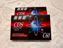 BBC CDS C60 Chrome Bias, 2 Kassetten, Sammlerqualität!!!