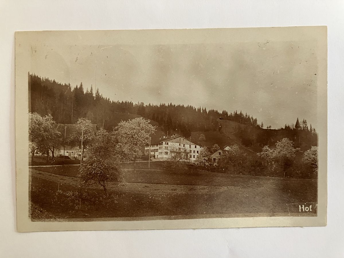 Ansichtskarten: Hof, Neuthal, Bäretswil 1925 – Gebraucht aus Bauma von Baumer71