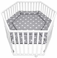 Roba Laufgitter 6‑eckig Little Stars 
