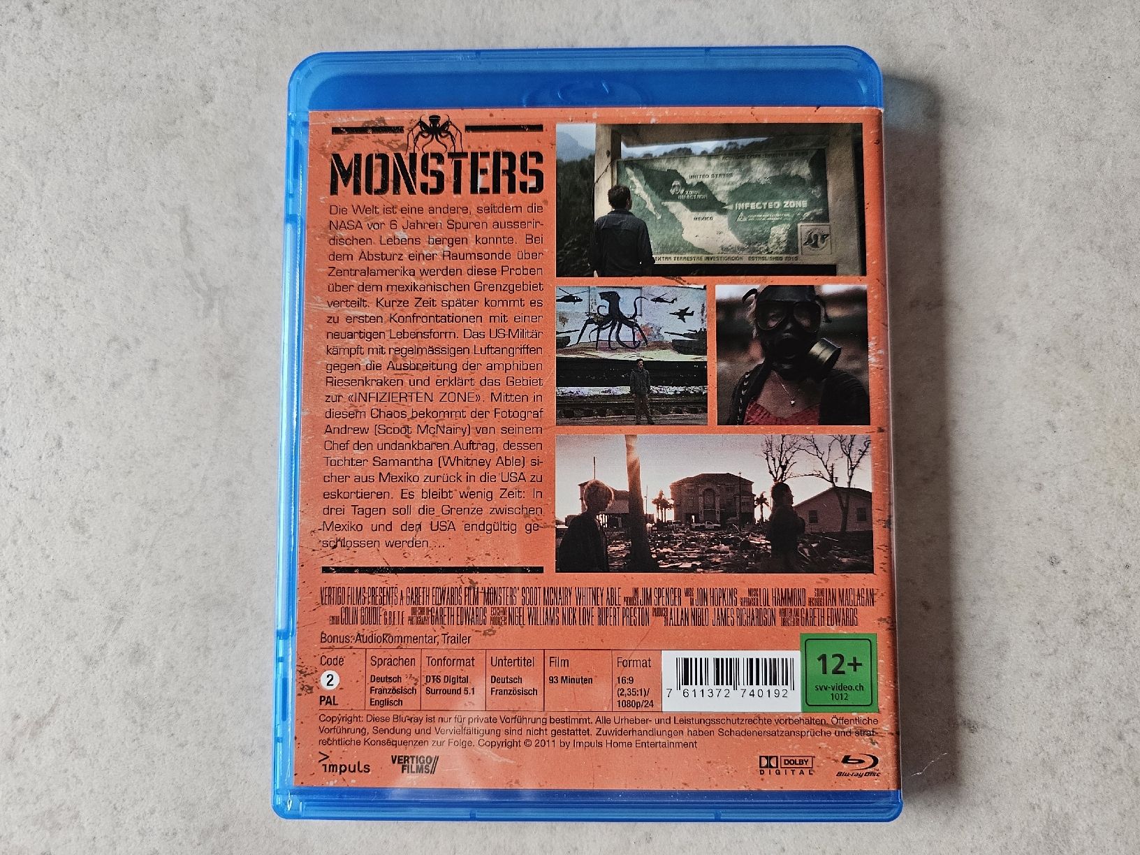 Alle DVDs: Monsters  /  Bluray – Gebraucht aus Schneisingen von backstore24 1
