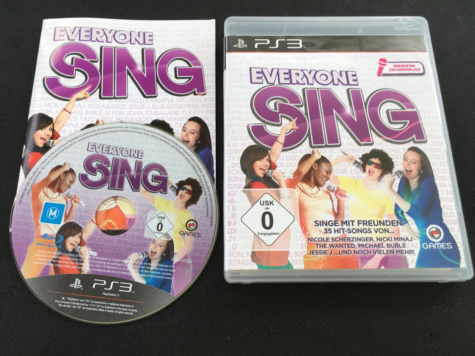Sony Giochi: Everyone Sing - PS3 / Playstation 3 – Usato da St.Gallen venduto da sjosjo