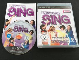 Everyone Sing - PS3 / Playstation 3