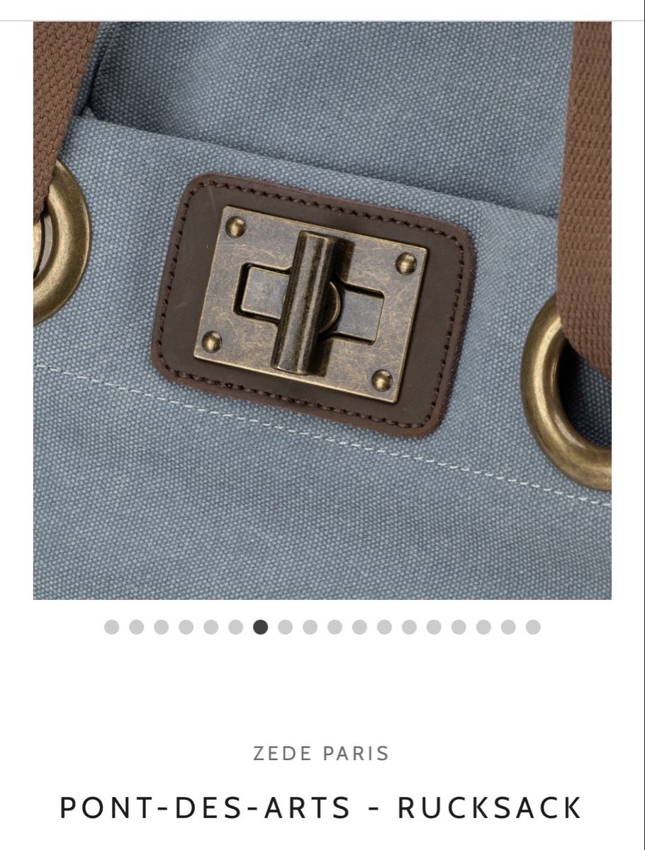 Zaini: Rucksack von Zede Paris – Nuovo (secondo la descrizione) da Oberwil BL venduto da another-day-of-sun 6