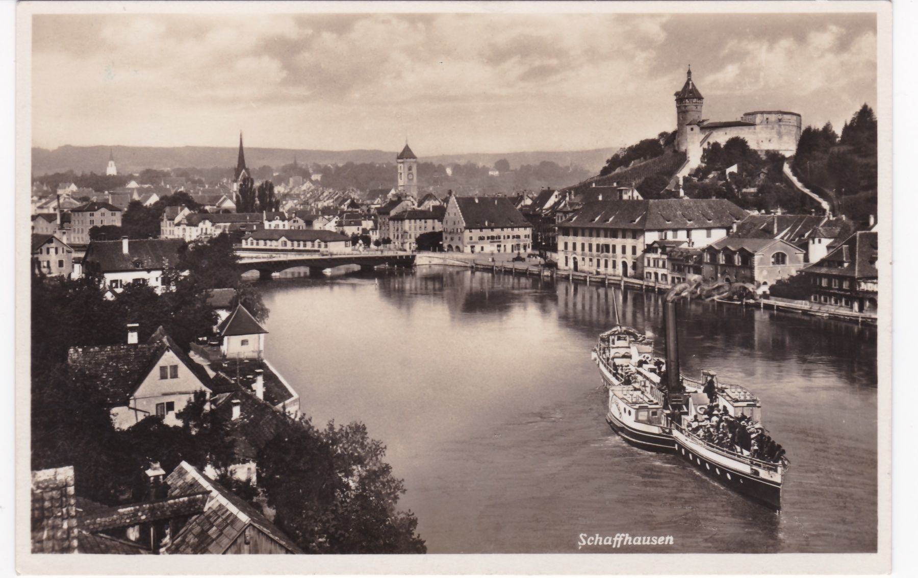 Cartoline postali: Lot Kanton Schaffhausen – Usato da Baar venduto da dokuba 5