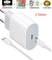 iPhone 14 2M Ladekabel +Schnellladegerät 20W USB C Ladegerät