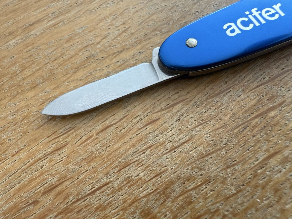 Victorinox Taschenmesser: Victorinox Sackmesser Acifer Taschenmesser – Gebraucht aus Goldach von Messerguru 1