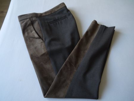 ANTONELLI firenze Hose aus Wieldleder, Schurwolle, Elasthan
