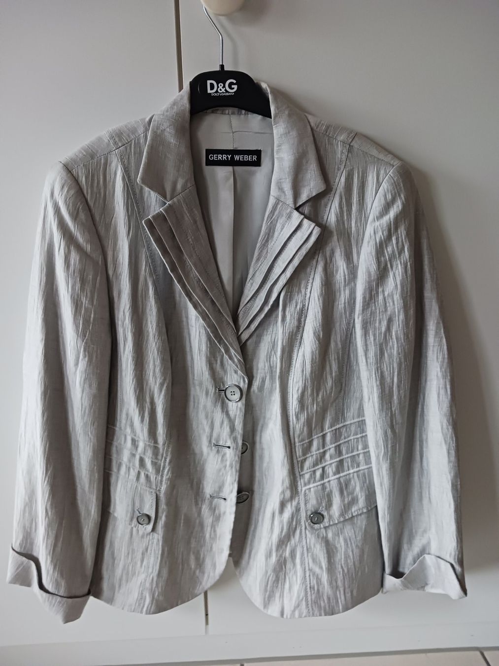 Gerry Weber Jacken: Blazer silbergrau von Gerry Weber M – Gebraucht aus Riedholz von bri_fr7s