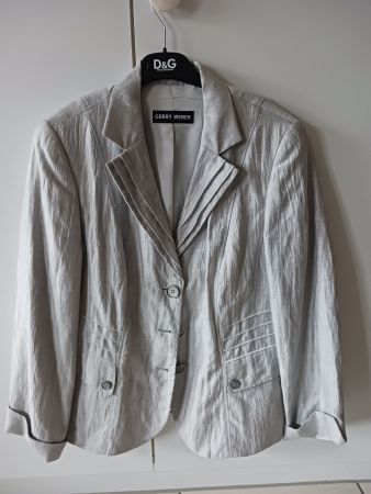 Blazer silbergrau von Gerry Weber M