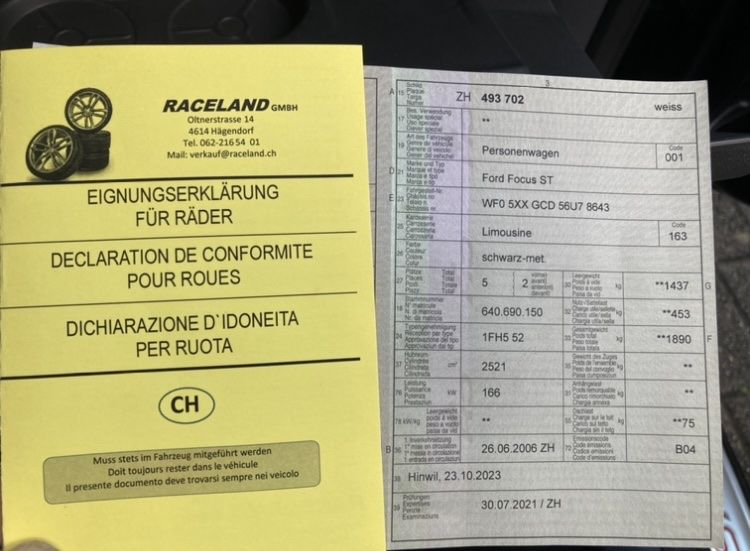 Ford Autos: Ford Focus ST mk2 – Gebraucht aus Männedorf von  9
