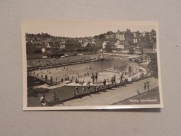 Karte Heiden App. Schwimmbad Sport 1949