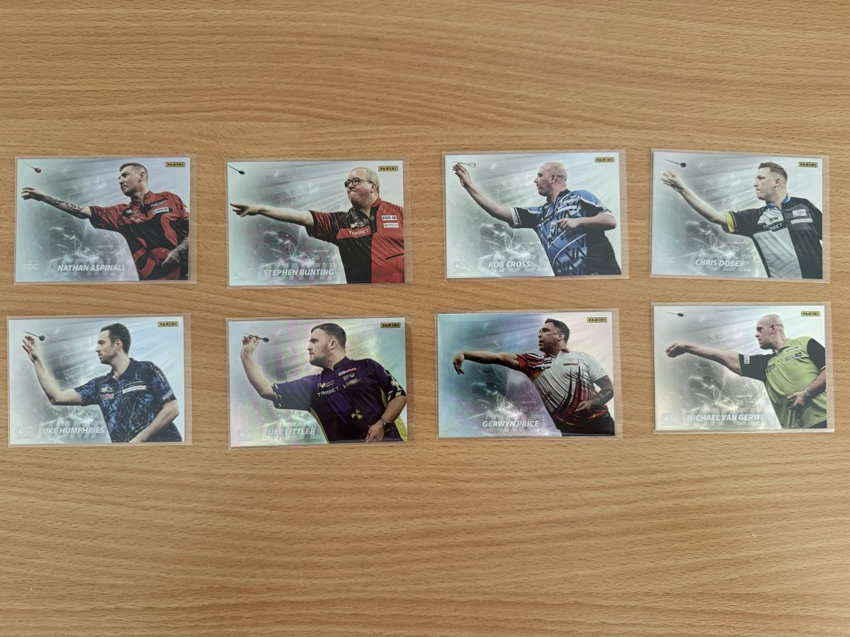 Panini Carte collezionabili: x88 Panini PDC Darts Premier League Base & Insert komplet – Nuovo (secondo la descrizione) da Lützelflüh-Goldb venduto da Collector919 5