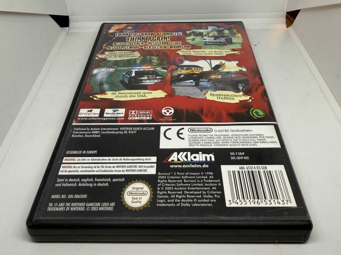 Nintendo Giochi: Burnout 2 Gamecube – Usato da Dietlikon venduto da NESFEVER 1