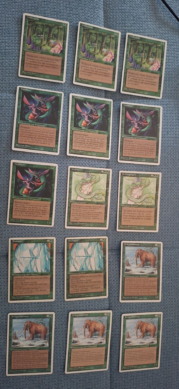 Magic The Gathering Cartes à collectionner: 16 originale Magic: The Gathering Karten  – D'occasion à Würenlos par bat_y8kw