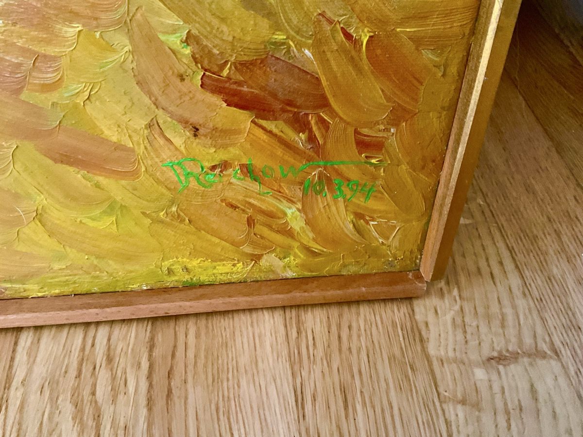 Gemälde: Heuschober in der Provence - Van Gogh – Gebraucht aus Fribourg von SL1966 4